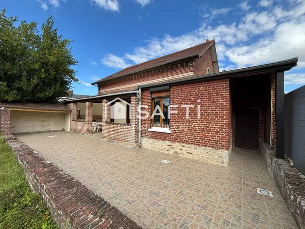 PÉRONNE  Maison lumineuse de 178 m² avec jardin