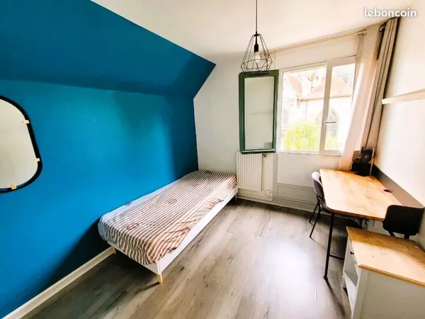 Chambre 1 pièce 10 m²