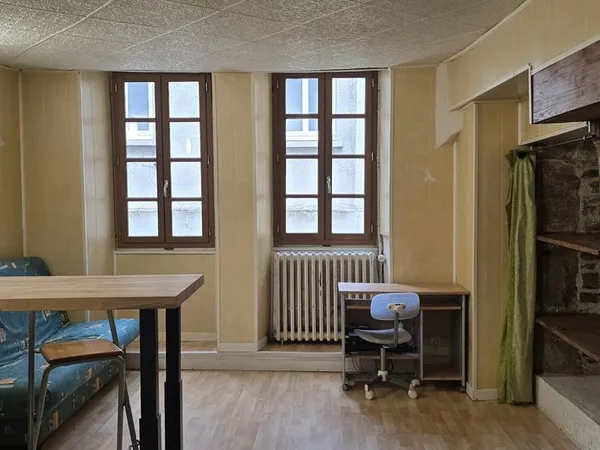 Studio 1 pièce 21 m²