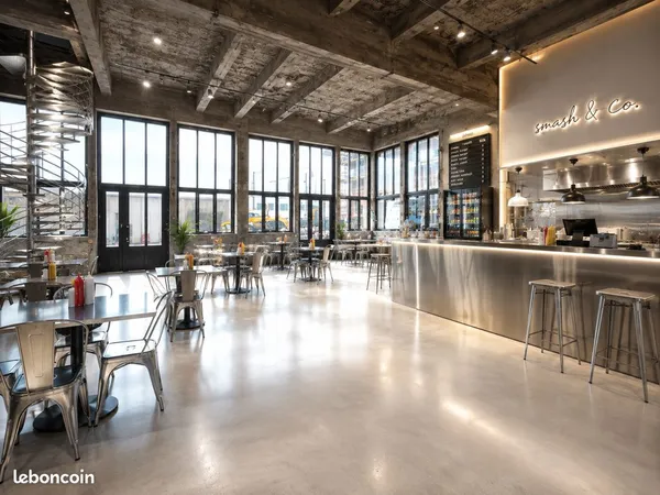 Local commercial brut 255m² terrasse parking