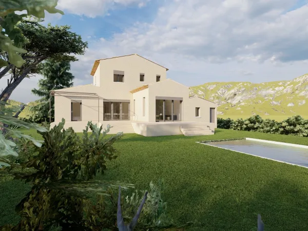 Terrain en individuel 1194 m²