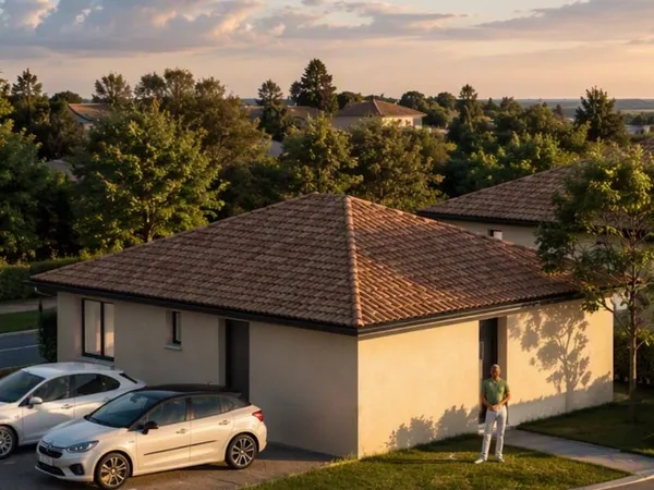 Maison type T3 de 52m2 sur 213m2 de terrain