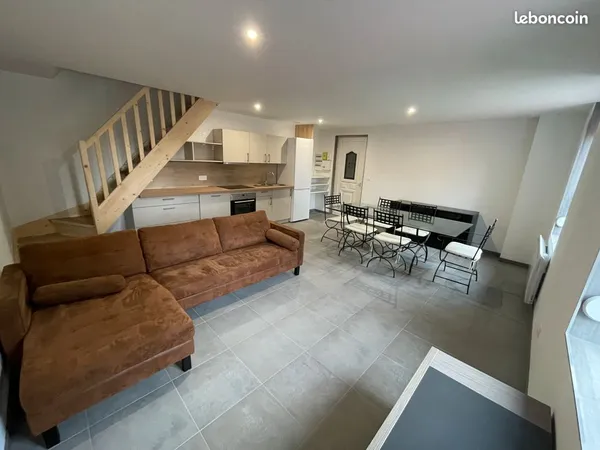 Appartement meublé 3 chambres 80 m²