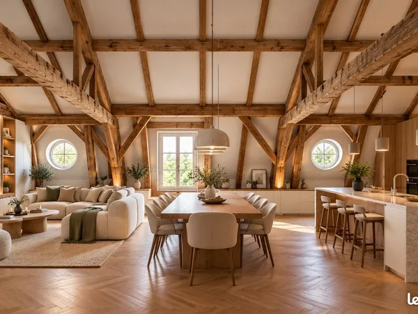 Superbe T3 sous les combles de 66 m² - Maison de maître à Talmont-Saint-Hilaire