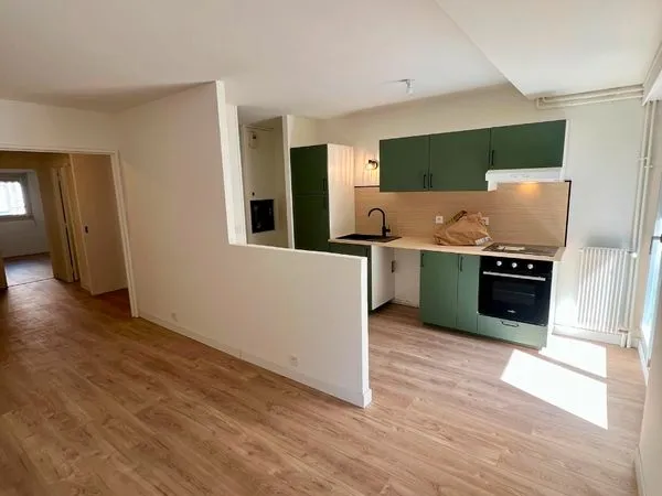 Appartement T3 rénové - 65 m² - Balcon - 1er étage - Proche CHU & Saint-Marc (Rouen)