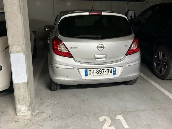 Location place de Parking