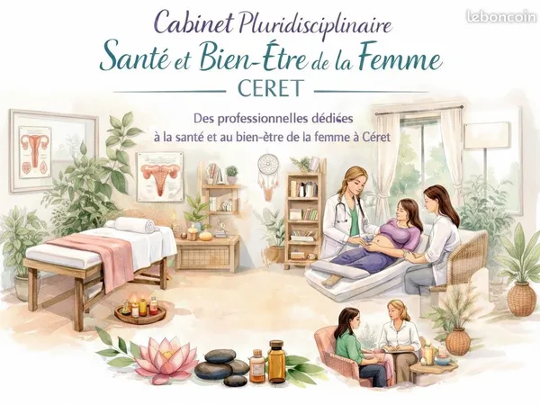 Location de cabinets pluridisciplinaire - Espace santé et bien-être féminin à Céret