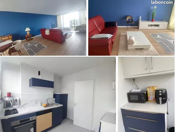 Appartement meublé 86 m² - 2 chambres - Mont-Saint-Aignan - 1 500 + charges