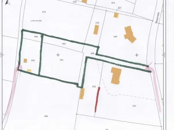 Terrain en individuel 1344 m²