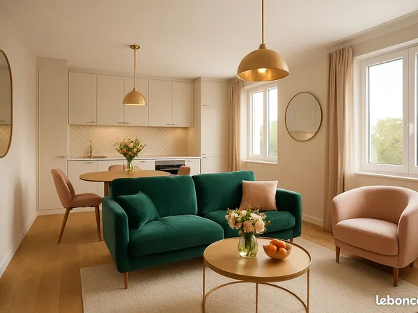 Appartement 2 pièces 39 m²