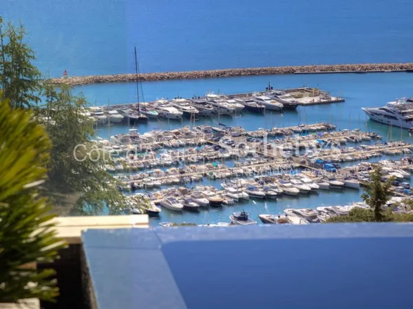 Beaulieu-sur-Mer villa Belle Époque avec vue mer panoramique et