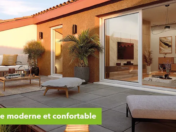 BEAU T2 LUMINEUX AVEC GRANDE TERRASSE