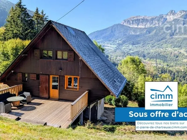 CHALET INDÉPENDANT EN IMPASSE - VUE CHARTREUSE