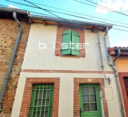 Maison rénovée de 3 pièces avec terrasse et parking, coeur de Plaisance-du-Touch