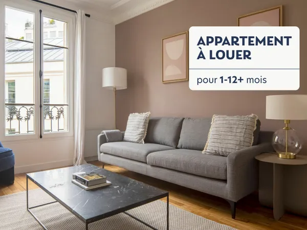 3 pièces très calme au coeur du 8ème