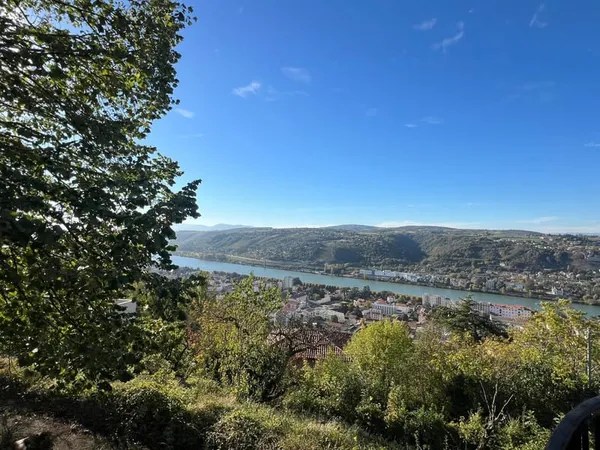 Maison avec vue panoramique sur le Rhône et VIENNE