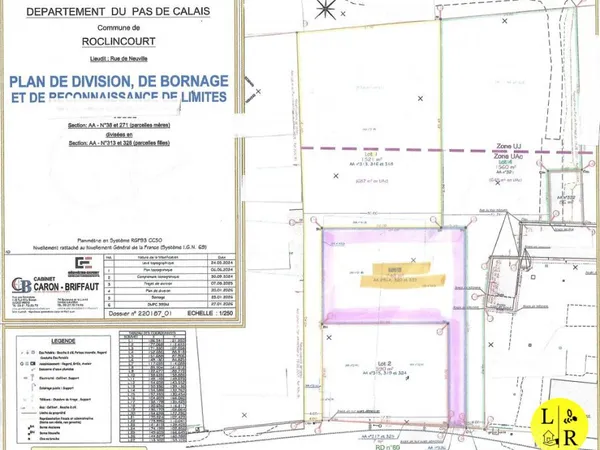 Terrain 748 m²