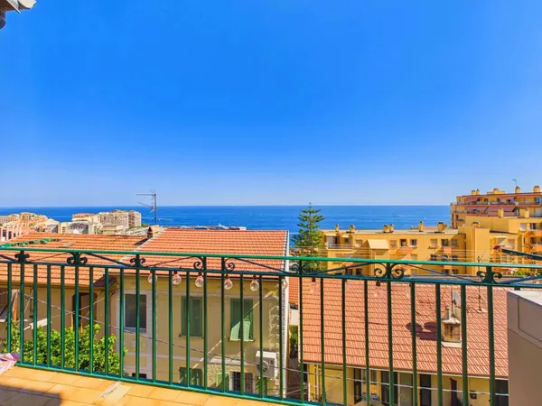 Cap d'Ail - 4 pièces - vue mer exceptionnelle - limitrophe Monaco