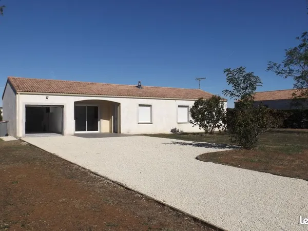 Pavillon mougon 88m2 3ch garage terrain 169000