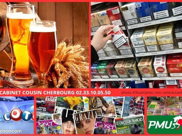 Fonds de commerce bar, tabac, FDJ Cherbourg En Cotentin