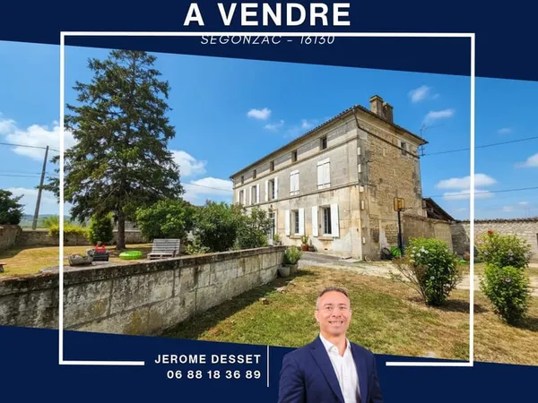 MAISON DE CARACTÈRE - 3 CHAMBRES - GRAND JARDIN ET DÉPENDA