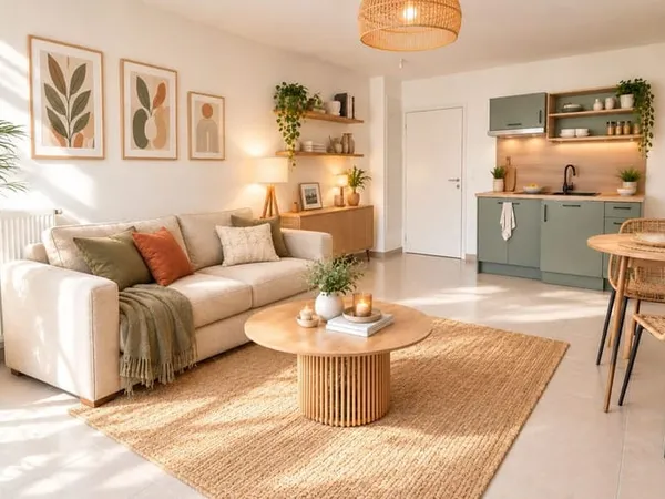 Appartement 2 pièces 43 m²