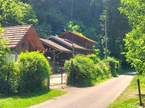 Chalet 5 pièces 70 m2 en pleine nature, 1227m2 de terrain avec garage