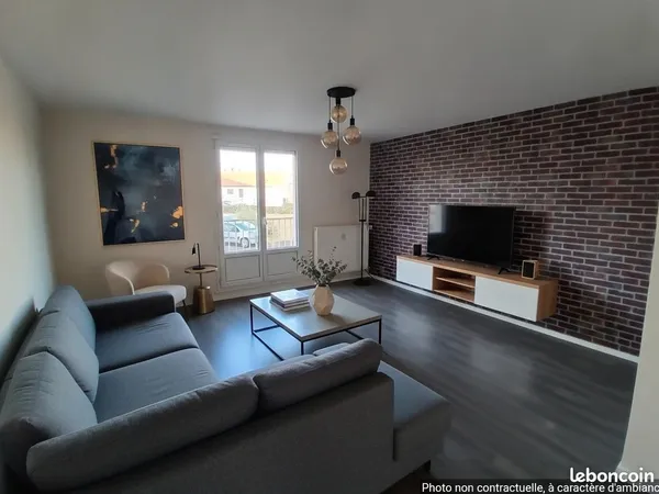 Appartement 3 pièces 63 m²