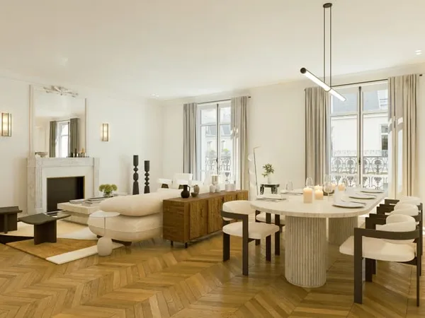 Paris 17e - PRONY / MONCEAU - Appartement - 5 pièces - 186,43 m² Carrez - 3/4 chambres