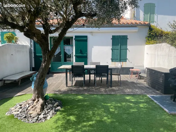 Maison de plain-pied avec jardin - Domaine avec piscine, Île de Ré