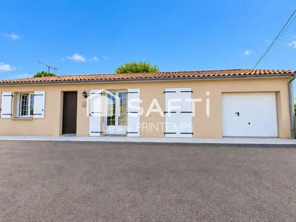 Plain pied 3 chambres garage