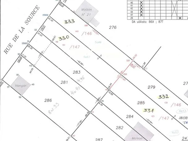 Terrain constructible