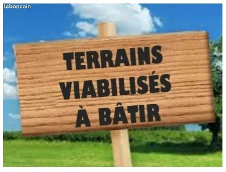 Terrain à bâtir, 1 lot viabilisé