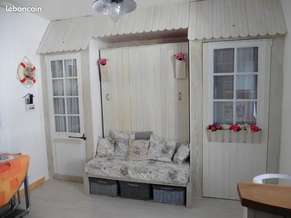 A louer studio meublée à Villers sur Mer