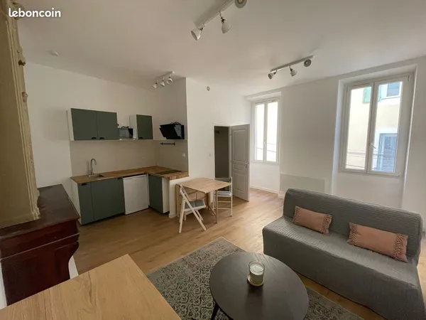 Studio rénové 27m²