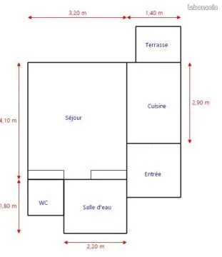 T1 pour personne agée - Direct de propriétaire