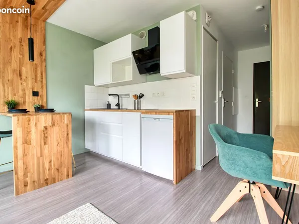 Studio 1 pièce 23 m²