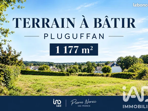 Terrain 1177 m² Pluguffan