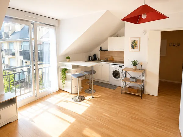 Studio lumineux avec parking