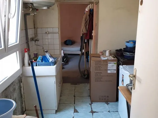 Appartement 30m2 hyper centre de nantes, vendu loué, à rénové entièrement