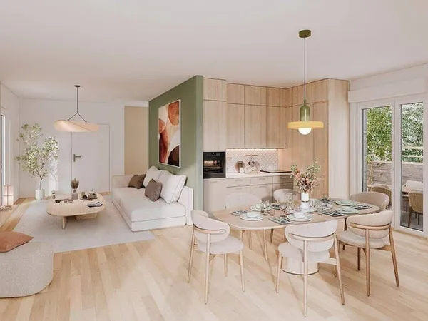 Appartement 3 pièces 69 m²