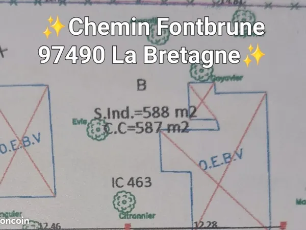 Terrain Constructible 587m2
