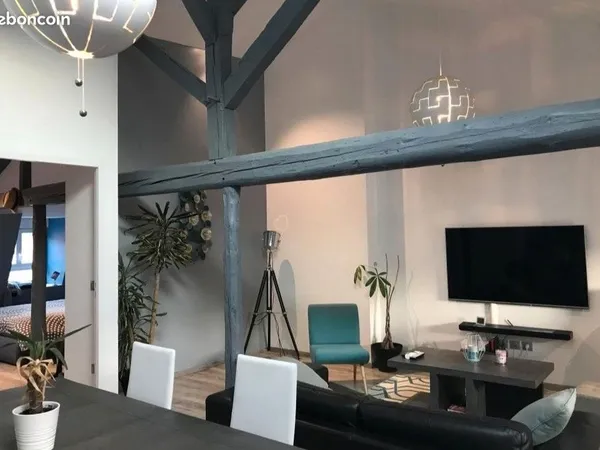 Appartement meublé climatisé - 3 chambres - 100 m² - hyper-centre