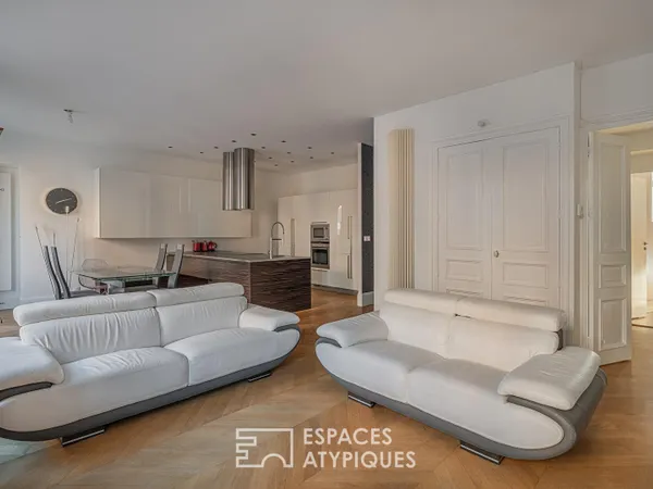 Appartement à la rénovation contemporaine - Grenoble secteur Champollion