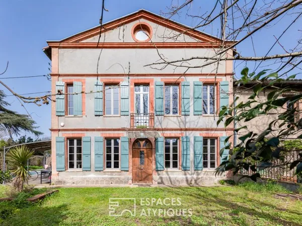 Charmante Toulousaine, piscine et Gîte T3 indépendant à Toulous