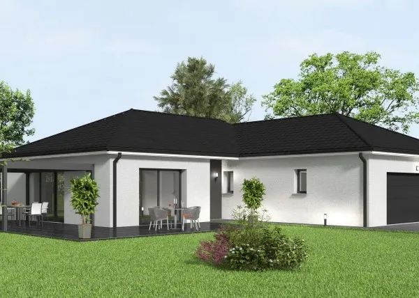 Terrain + maison 105 m²