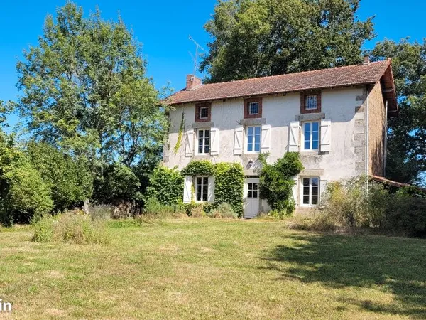 Maison charme 3 ch, campagne,17 km S.O.Limoges