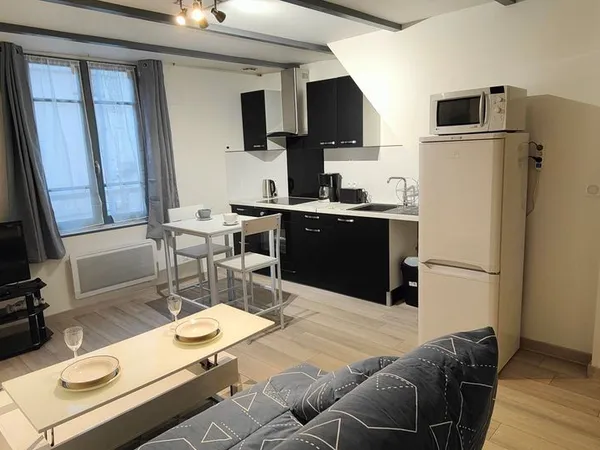 Appartement t2 meublé: 35 m²