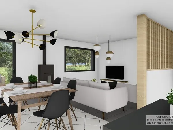 Maison neuve 5 pièces 98 m²