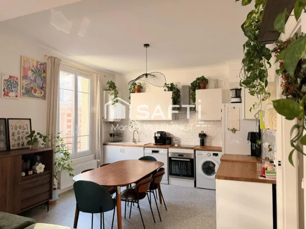 Appartement lumineux 2 chambres